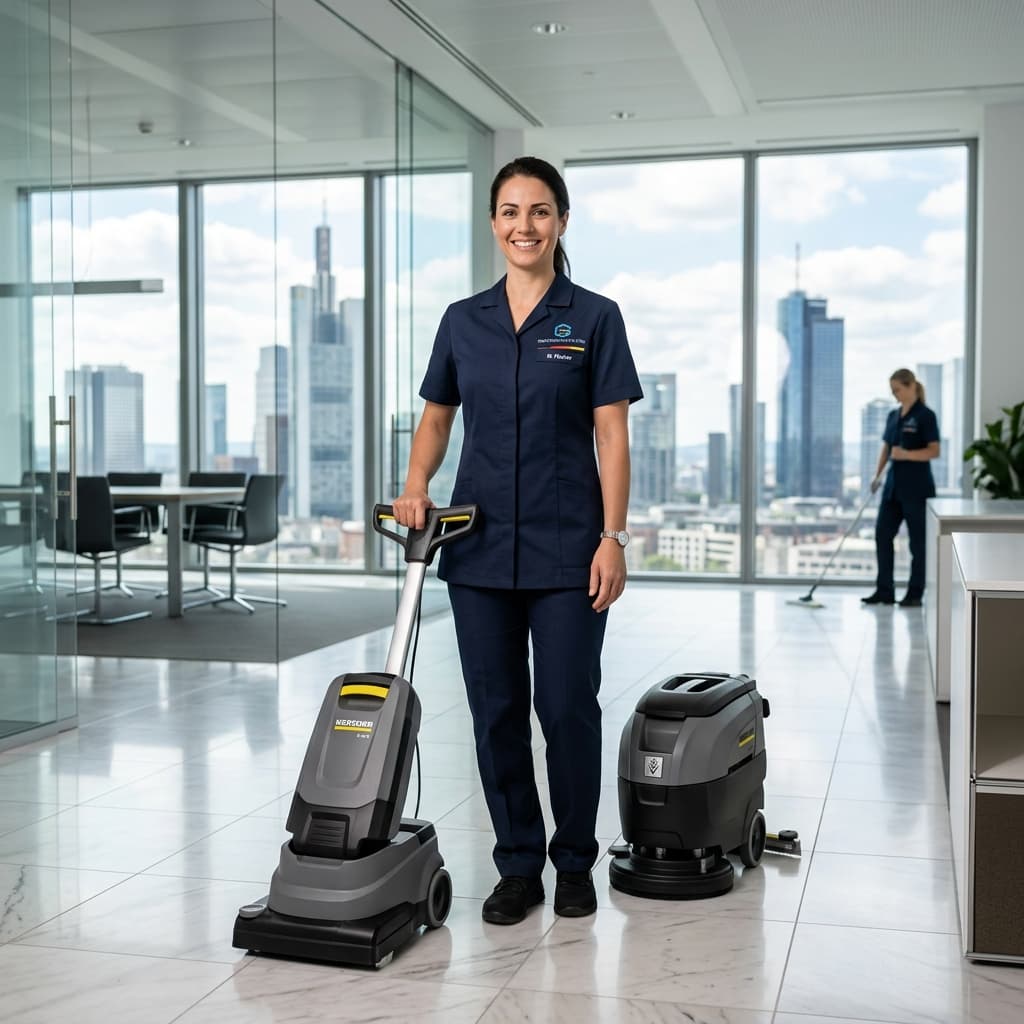 DYM Facility Manager Thomas – blickt vertrauensvoll in die Kamera